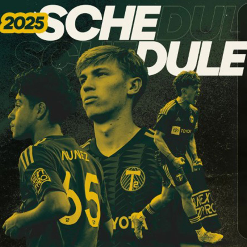 image of Portland Timbers 2025 Game Schedule